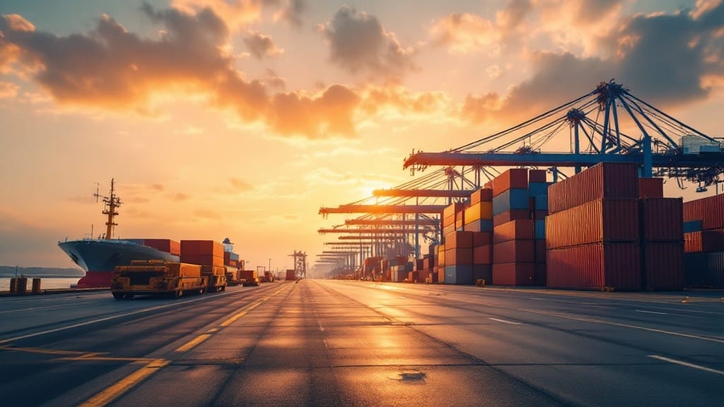 US container port — China import tariffs and customs entry 2026