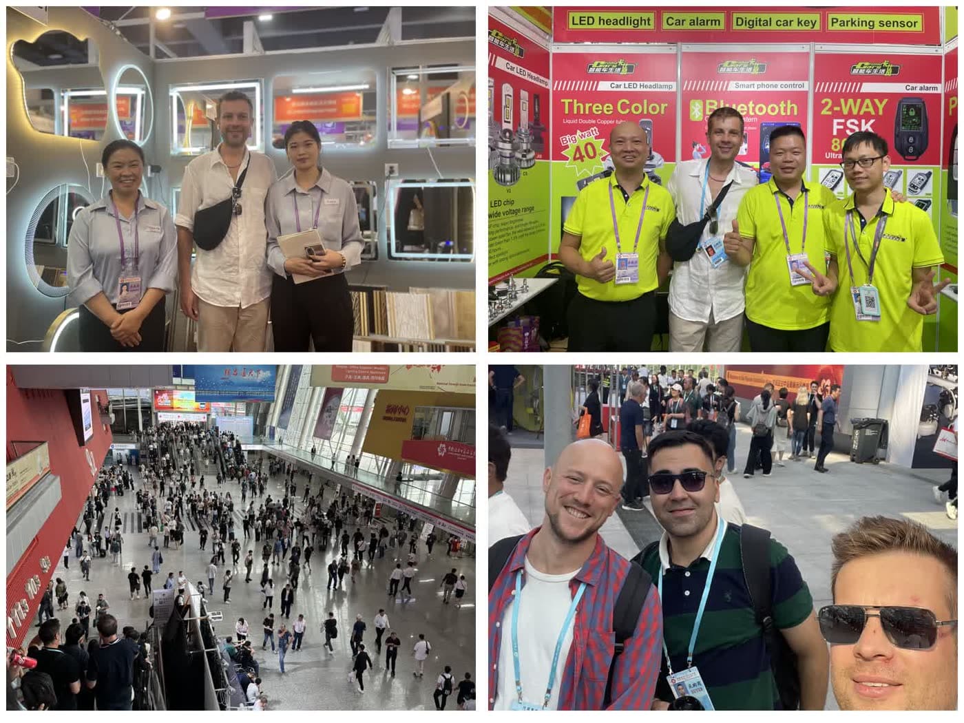 Union Delta walking the Canton Fair — annual supplier visits